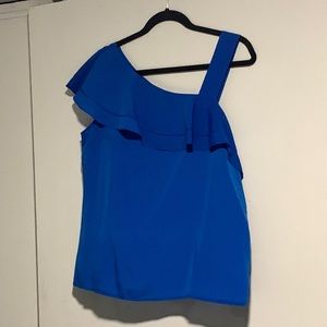 RSVP by Talbots Top, Size LP, Royal Blue